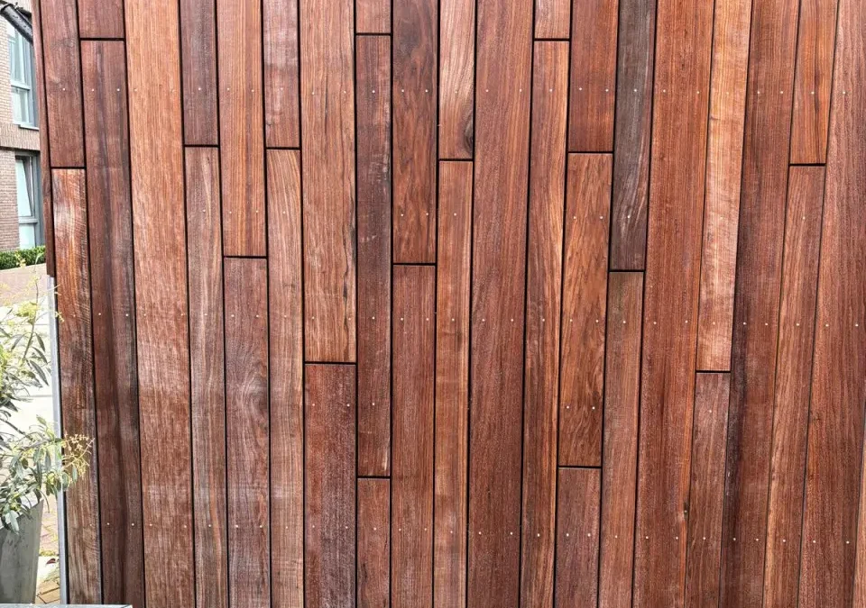 Hout reiniging